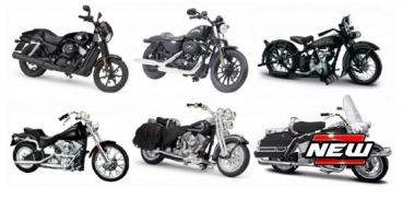 34360-41 Harley Assortment Serie 41 - Set of 12 pcs 1:18